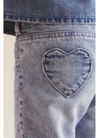 Голубые демисезонные брюки H&M