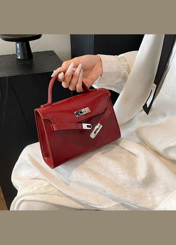 Женская сумка 8014 кросс-боди на ремешке красная No Brand (313235550)