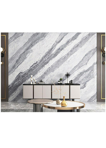 Самоклеящаяся виниловая плитка набор (6 рулонов) 3600х2800х2мм Серый мрамор SW-00001447 Sticker Wall (360920366)