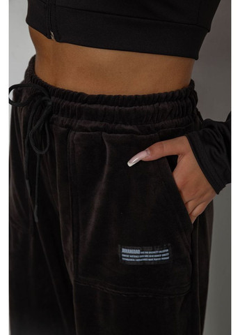 Спортивні штани велюрові жіночі на флісі Sport Line (361440279)