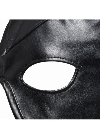 Маска с рожками Dungeon Demon Bondage Mask, черная Master Series (289783492)