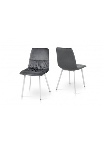 Кухонний стілець Averi Сірий/Білий Мікс Меблі 855196-01 855196 Мікс меблі (355468128)