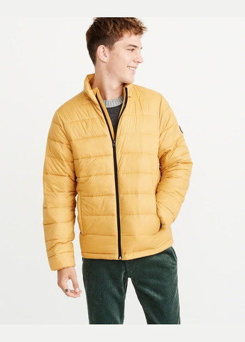 Жовта демісезонна куртка демісезонна - чоловіча куртка af5492m Abercrombie & Fitch
