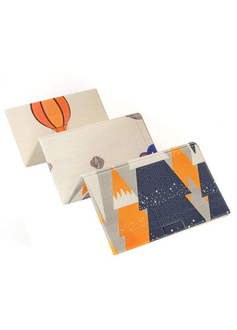 Детский складной термоковрик 117см х 177см х 8мм Воздушные шарики - Мишки (301) SW-00003031 Sticker Wall (372135024)