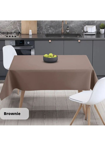 Водоотталкивающая скатерть 140*180 см Коричневая (25960140180) ТЕП (364100008)