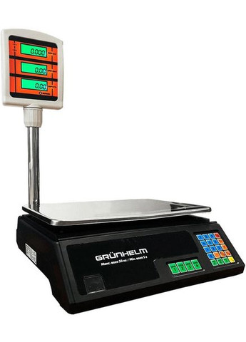 Весы торговые GSC-050 до 50 кг (111350) Grunhelm (296427196)
