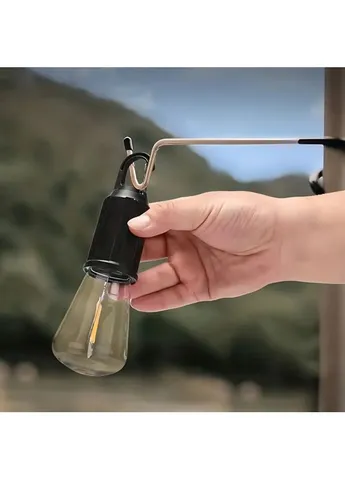Лампочка з акумулятором + карабін, від USB, BL HK-169C / Підвісна LED лампочка / Ліхтар для кемпінгу Grant (394129928)