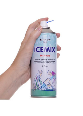 Заморозка спортивная обезболивающий спрей ICEMIX 400ml UR ICEMIX (ICEMIX) SP-Planeta (361437264)