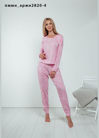 Бесцветная женская пижама тонкий трикотаж Pijamoni