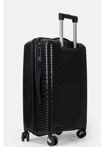 Средний пластиковый чемодан 301-2-BL Tourist (295903113)