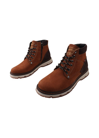 Черевики чоловічі руді натуральний нубук Konors 857-25ZHS (308862600)