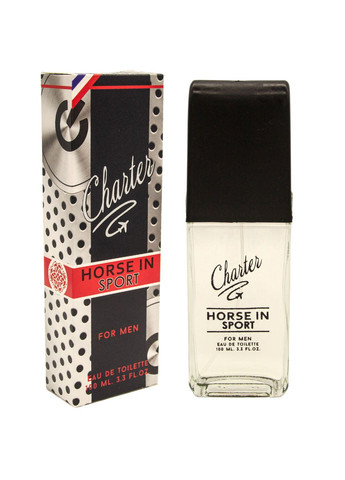 Туалетна вода чоловіча Charter Horse in Sport - 100 мл Aroma Perfume (308061235)