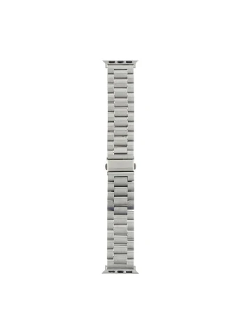 Металевий ремінець для Apple watch 44mm 45mm 46mm 49mm / ремінці на Епл вотч 44 45 46 49 Epik (360636678)