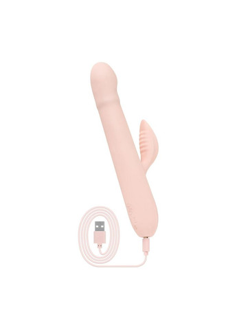 Вибратор-кролик SHAI Thrusting Vibrator Soft Silicone – Pink Good Vibes Only (369609711)