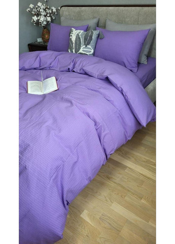 Постельное белье с резинкой GS159, ранфорс гофра (жатка) Полуторный размер, наволочки 50/70 No Brand (364219675)