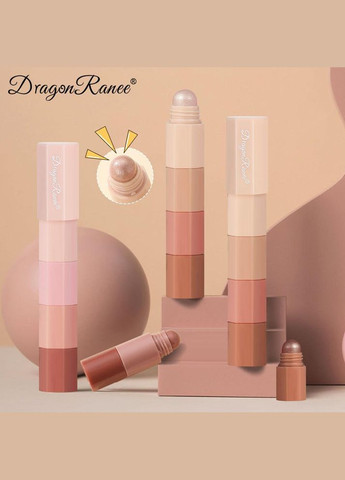 Тіні для повік 4 в 1 Eye Shadow Stick Multi Functional B Dragon Ranee (315424323)