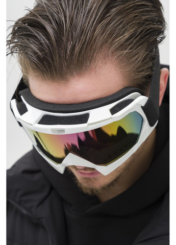 Мужские Лыжные Очки Горнолыжные Маска Зеркальная Chameleon Without (367254891)