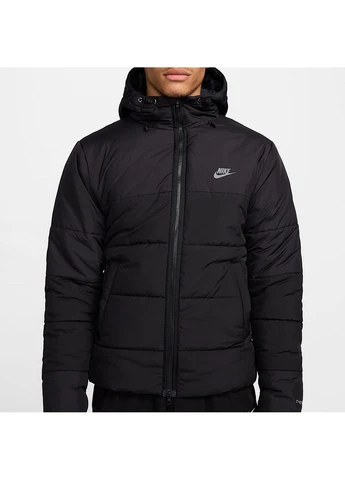 Чорна демісезонна куртка sportswear synthetic-fill black hf6825-010 Nike