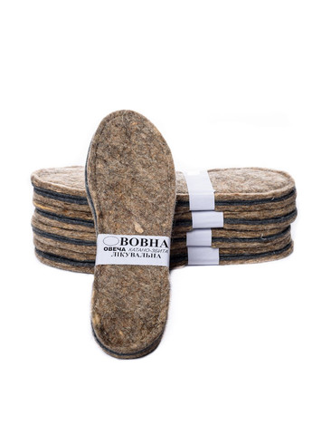 Устілка "Вовна овеча" катано-збита 46р (5/50) No Brand (363115538)