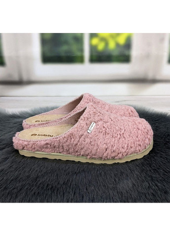 Тапочки домашні жіночі хутряні на поліуретановій підошві Inblu (307147840)