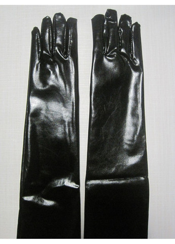 Рукавички довгі з імітацією латексу (30к025) No Brand (368895460)