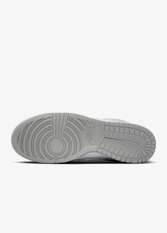 Білі всесезон кросівки чоловічі dunk low retro hf5441-105 весна-осінь шкіра сіро-білі Nike