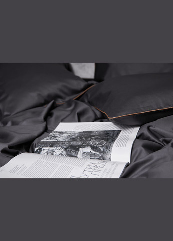 Комплект постільної білизни Satin Premium двоспальний 175х210 наволочки 4х50х70 (MS-820003893) Moon&Star Gold Corner (288043409)