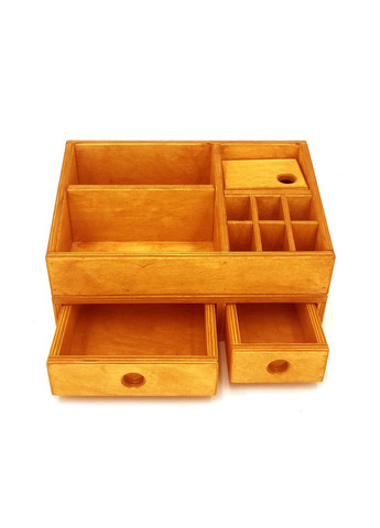 Органайзер настільний з дерева Чадвік каррі (КНЦ-008003) No Brand (328226345)