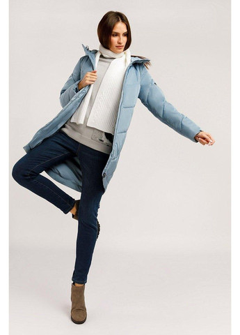 Блакитний зимній Пуховик Finn Flare