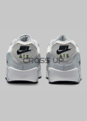 Білі всесезон кросівки чоловічі air max 90 gtx dj9779-003 весна-осінь шкіра текстиль мембрана біло-сірі Nike