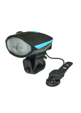 Велофара Led переднє світло з дзвінком No Brand (279825770)