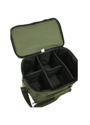 Сумка рыбацкая P-32 двухсоставная водонепроницаемая для катушек снастей органайзер для рыбалки скадная Зеленая VA (316134650)
