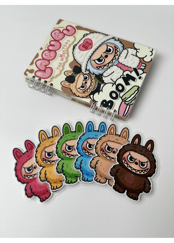 Альбом на липучках Лабубу No Brand (370952773)