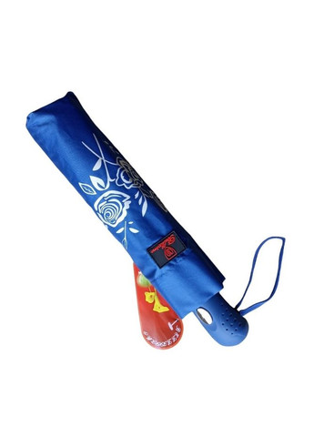 Синий зонт женский sl461c полуавтомат 10 спиц проявка синий Bellissimo средний система антиветер (302089726)