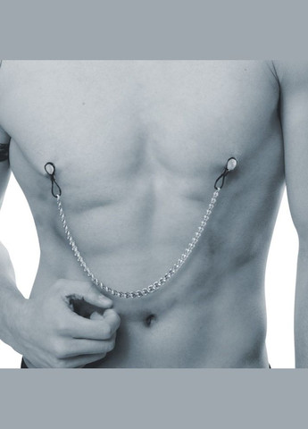 Затискачі петельки для сосків з ланцюгом "Heavy Metal Nipple Chain" Orion (298794121)