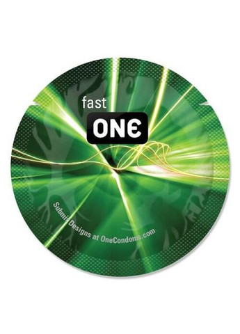 Презерватив Glowing Pleasures, 1 шт, светящийся в темноте, со смазкой One (369950662)