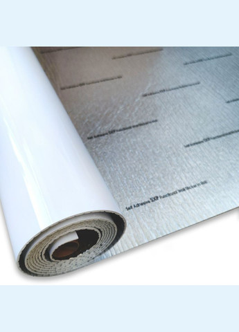 Самоклеющаяся виниловая плитка SW00001284 В рулоне белая глянец 3000х600х2мм Sticker Wall (298284093)