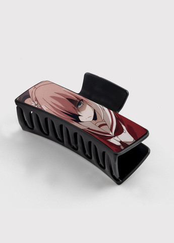 Заколка крабик для волос Аниме Бездарная Нана #0003 черный No Brand (315630993)