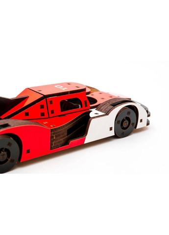 Дерев'яний 3D конструктор Racing Car Puz-01037, 146 деталей PuzzleOK (330251513)