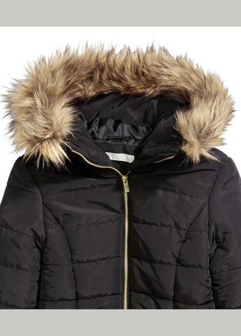 Черная демисезонная куртка зимняя - женская куртка hm0046w H&M