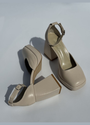 Lirio Туфлі пудровий з натуральна шкіра, україна — (315487669)