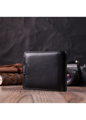 Мужской кожаный бумажник 11,5х9,5х2 см st leather (288048266)