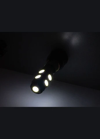Светодиодная авто лампа BA9S-5050-9smd белый обманка 12V LEDUA (323473534)