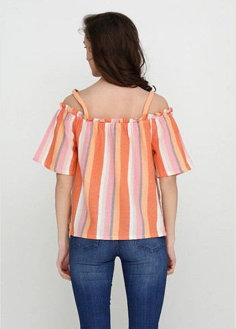 Оранжевая летняя летняя блуза Primark