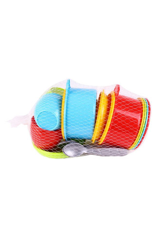 Детский набор посуды "Маринка 1" 0687TXK(Multicolor), 15 предметов ТехноК (301789322)