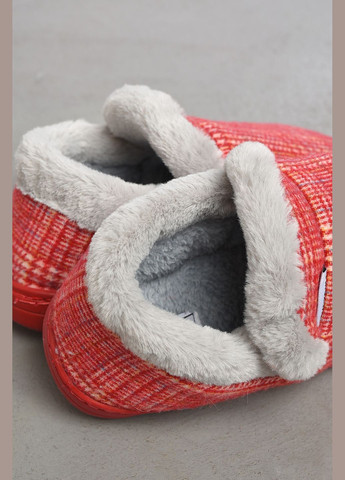 Капці домашні чуні жіночі червоного кольору Let's Shop (302209679)