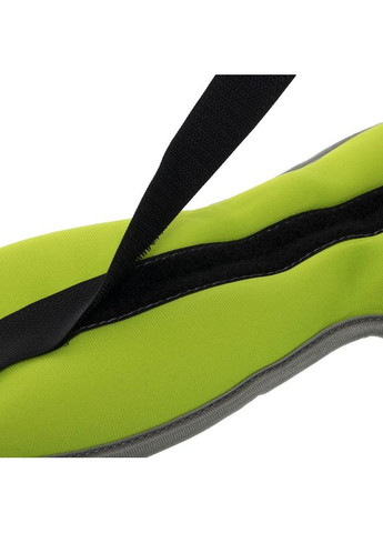 Обтяжувачі-манжети для рук Pro (2 x 1,5 кг) (верх-неопрен, наповнювач-залізний пісок, салатовий-сірий) Zelart (361435784)