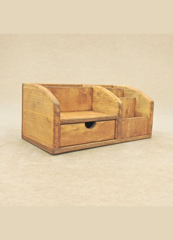 Настільний органайзер з дерева Беттері шафран (КНЦ-001106) No Brand (328225816)