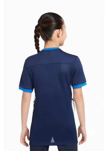 Синяя летняя футболка dri-fit academy 25 blue fz9758-410 Nike
