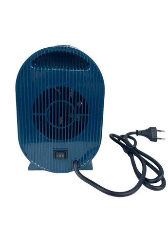 Керамічний обігрівач настольний енергозберігаючий HEATER 1200W дуйка міні синій Air (304501859)